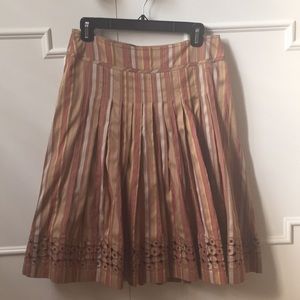 Nic & Zoe striped skirt